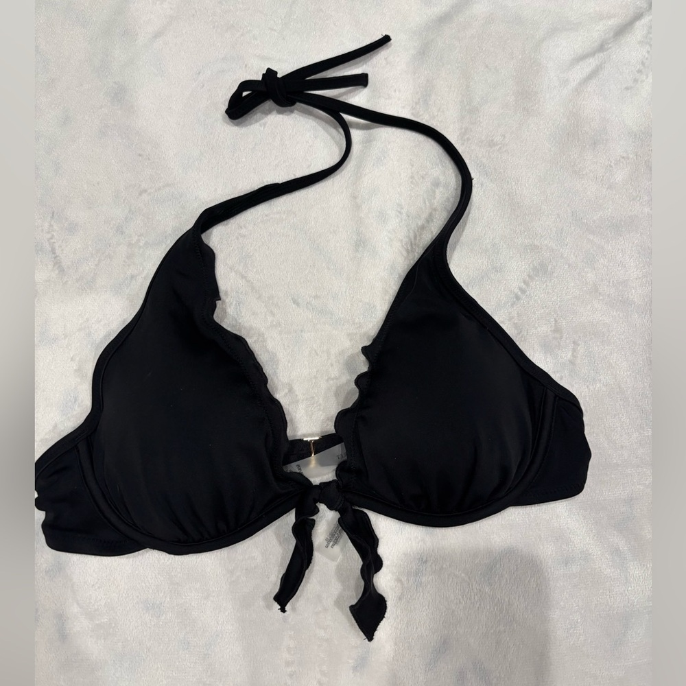 Black Women's Bikini Top